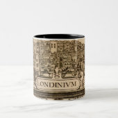 Incredible Vintage style London mug ツートーンマグカップ (中央)