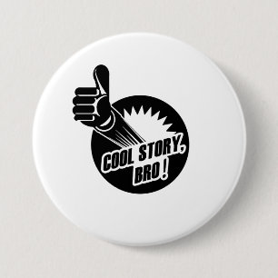 IncredistoryのCool story Bro 缶バッジ