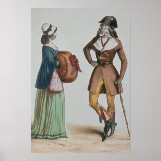'Incroyable et Merveilleuse', c.1775 ポスター (正面)