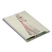 「Incroyablesからの夏の服、ファッションプレートとM ノートブック (右側)