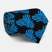 Indaba音楽手のタイ ネクタイ (ロール)