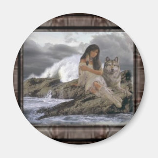 IndainMaiden_Wolf マグネット