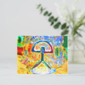 Indaloのファンファーレの郵便はがき ポストカード (スタンド正面)