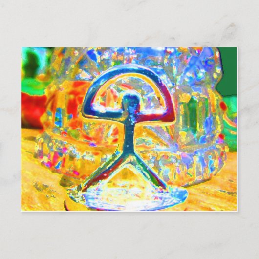 Indaloのファンファーレの郵便はがき ポストカード (正面)