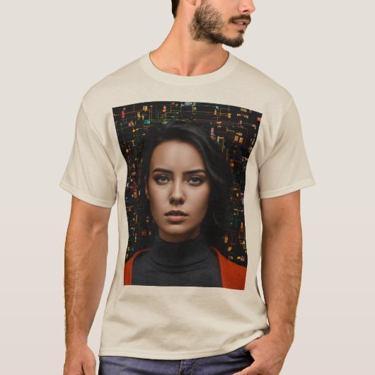 Indecision Eutique – ミニマルTシャツデザイン Tシャツ (正面)