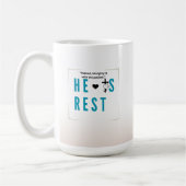 Indeed, Almighty is with the patient コーヒーマグカップ (左)