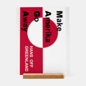 Independant Greenland アクリルサイン (正面)