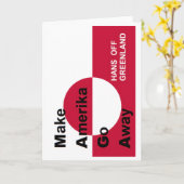 Independant Greenland カード (黄色い花)