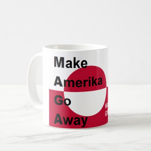 Independant Greenland コーヒーマグカップ (正面左)