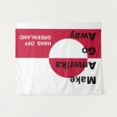 Independant Greenland タペストリー (正面(横))