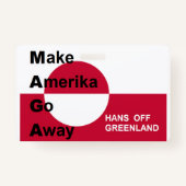 Independant Greenland バッジ (正面)