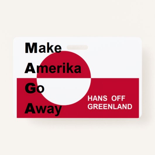 Independant Greenland バッジ (正面)