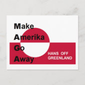Independant Greenland ポストカード (正面)