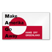 Independant Greenland マグネット名刺 (正面)