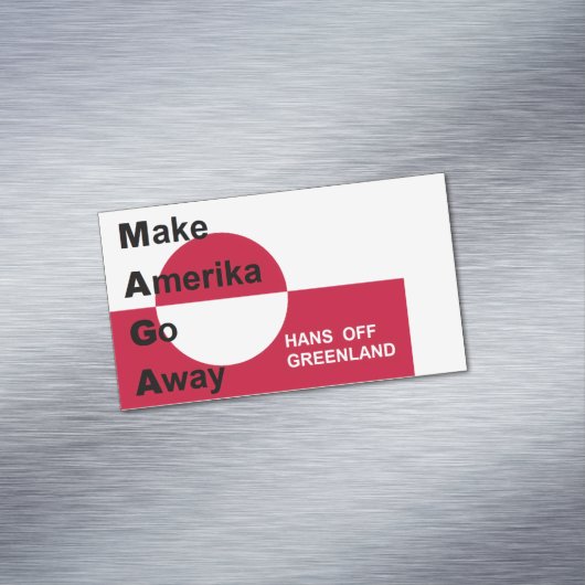 Independant Greenland マグネット名刺 (インサイチュ)