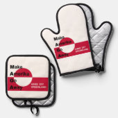 Independant Greenland 鍋つかみ&鍋敷きセット (正面/裏面)