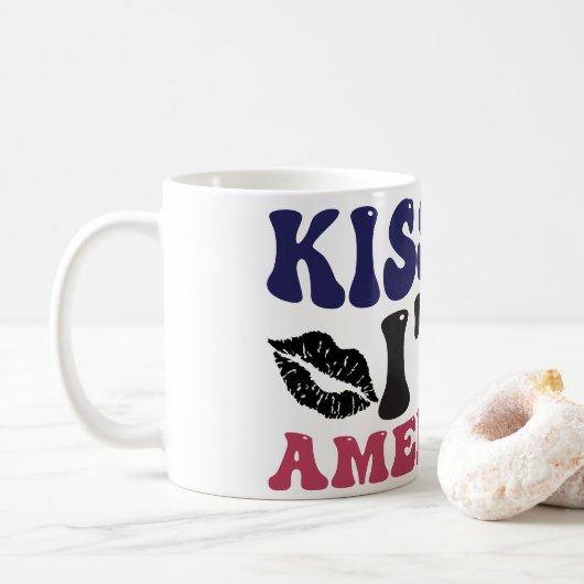 Independence Day,4th of july shirt,patriotic shirt コーヒーマグカップ (ドーナツ)