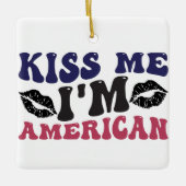 Independence Day,4th of july shirt,patriotic shirt セラミックオーナメント (正面)