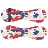 Independence day Camouflage Your name Personalize ソフトボール (パネル)