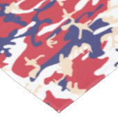 Independence day Camouflage Your name Personalize テーブルクロス (アングル)