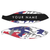 Independence day Camouflage Your name Personalize バスケットボール (パネル)