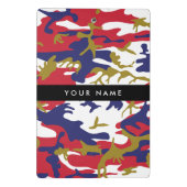 Independence day Camouflage Your name Personalize ミニクリップボード (裏面)