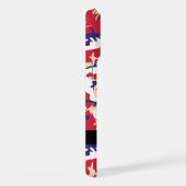 Independence day Camouflage Your name Personalize iPhoneケース (右側面)