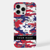 Independence day Camouflage Your name Personalize iPhoneケース (裏面)