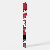 Independence day Camouflage Your name Personalize iPhoneケース (右側面)