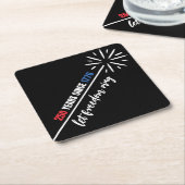 Independence Day Coasters スクエアペーパーコースター (アングル)