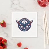 Independence Day / Día de la Independencia 2026 スタンダードカクテルナプキン (インサイチュ)
