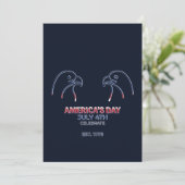 Independence Day / Día de la Independencia 2026 招待状 (スタンド正面)