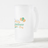 Independence Day Mug フロストグラスビールジョッキ (正面右)