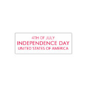 INDEPENDENCE DAY Stylish Font セルフインキングスタンプ (デザイン)