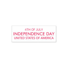 INDEPENDENCE DAY Stylish Font セルフインキングスタンプ