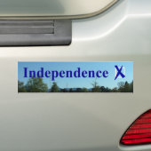 IndependenceXのバンパーステッカー バンパーステッカー (車上)