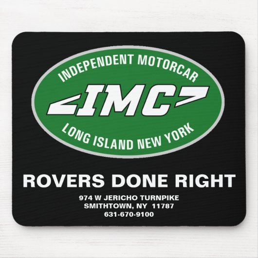 INDEPENDENT MOTORCAR マウスパッド (正面)