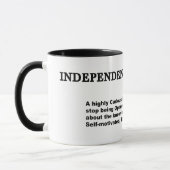 Independent researcher マグカップ (左)