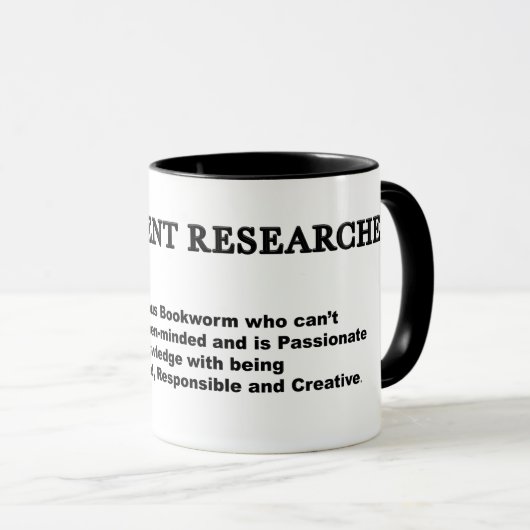 Independent researcher マグカップ (正面右)