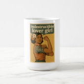 Indestructible Lover Girl Mug コーヒーマグカップ (中央)