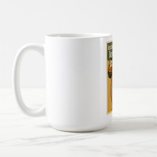 Indestructible Lover Girl Mug コーヒーマグカップ (左)