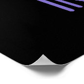 Indi-gost面白いハロウィンインディゴ幽霊プンダークBG ポスター (角)