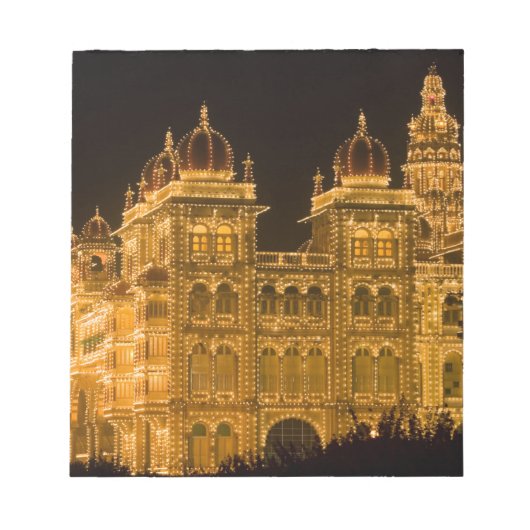 INDIA, カルナタカ州, マイソール : マハラジャ宮殿 ( ノートパッド (正面)
