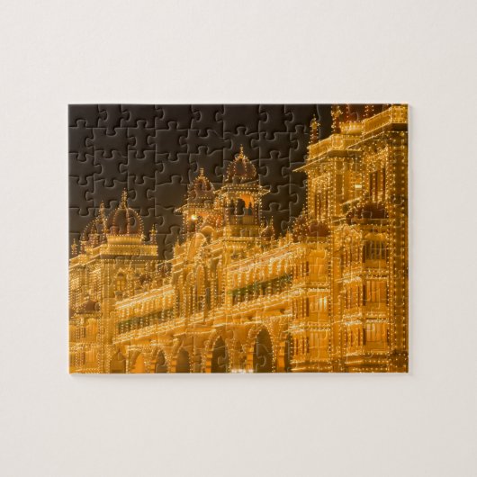 INDIA, カルナタカ州, マイソール : マハラジャ宮殿 (b. 2 ジグソーパズル (横)