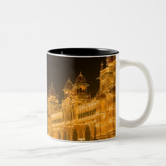 INDIA, カルナタカ州, マイソール : マハラジャ宮殿 (b. 2 ツートーンマグカップ (右)