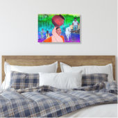 India キャンバスプリント (インサイチュ (寝室))