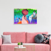 India キャンバスプリント (インサイチュ (リビング))