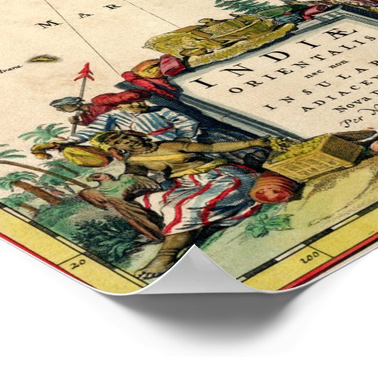 India & Ceylon to Australia ポスター (角)