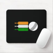 India Cricket Player Ll Indian Flag Cricket Team  マウスパッド (マウス)