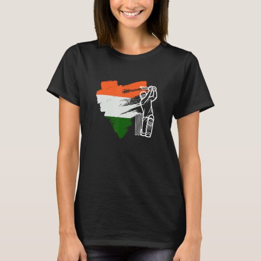 India cricket tシャツ (正面)